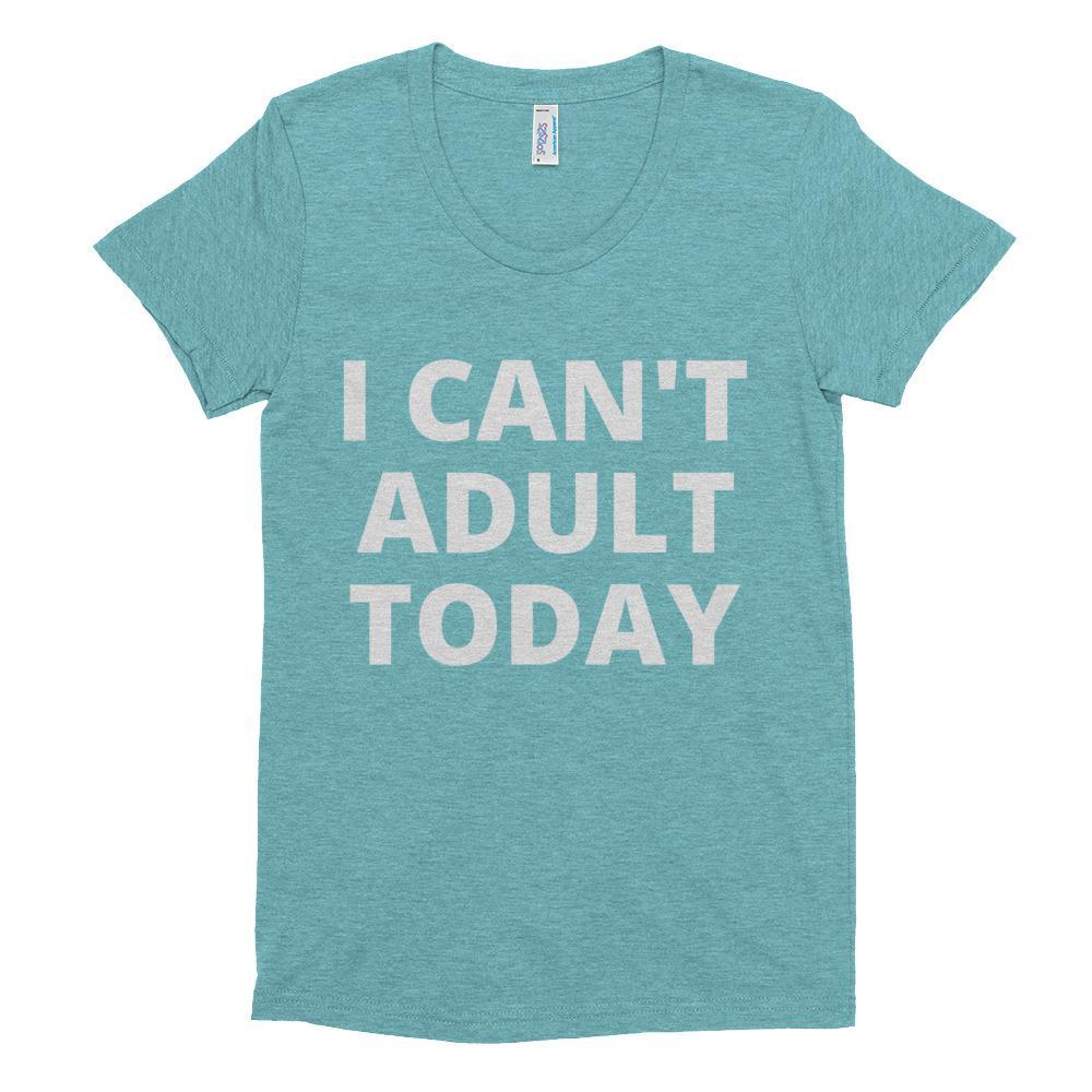 Feel Great Goods tee: I can't adult today