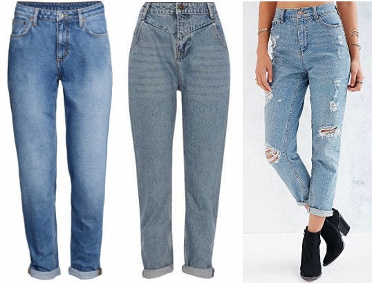 Mom jeans trend