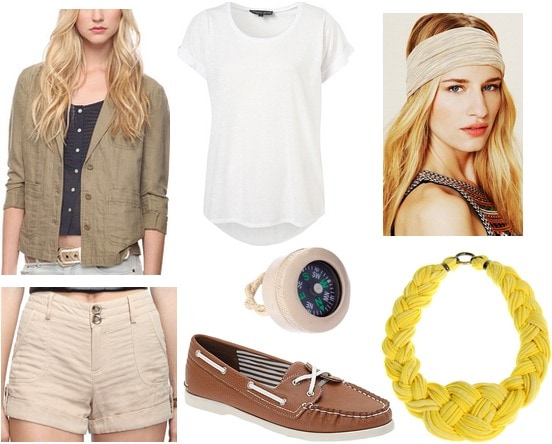 Moonrise Kingdom Fashion Khaki Scouts Inspired Outfit