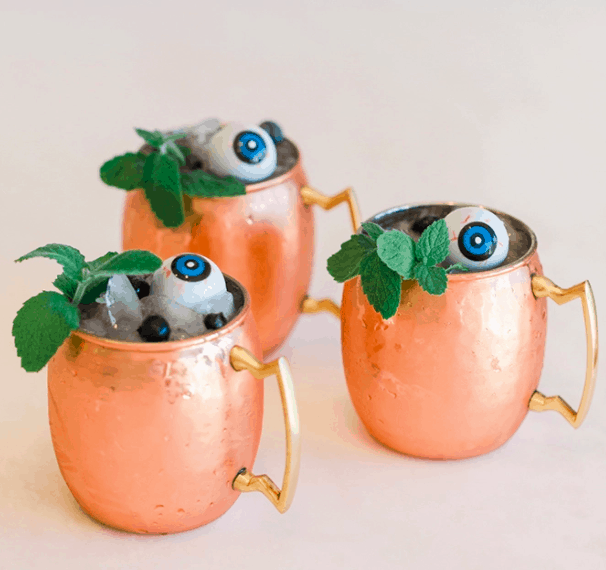 Boo-berry moscow mule
