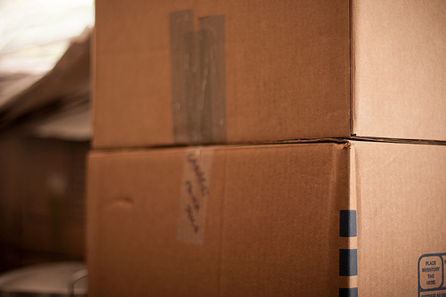 Moving boxes