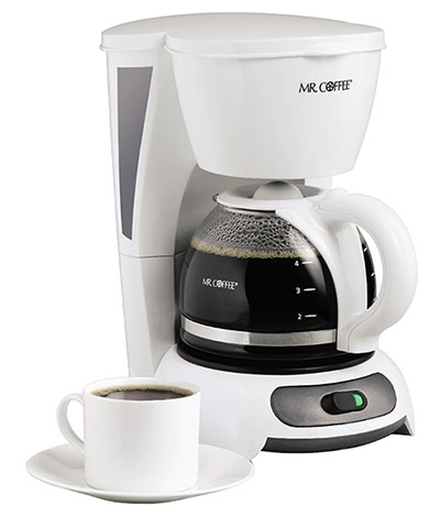 Mr. Coffee white coffee maker