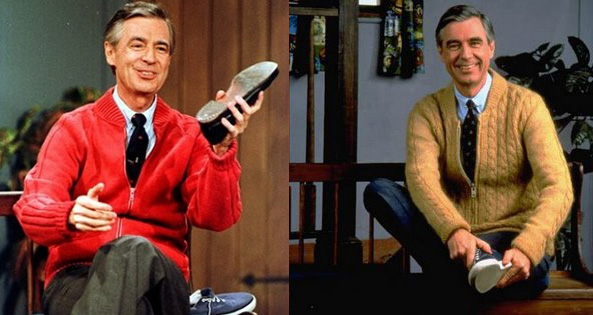 Mr. Rogers of Mr. Rogers' Neighborhood