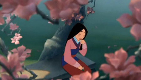 Disney's Mulan during the 