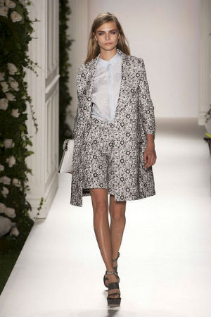 Mulberry spring 2014 rtw look 2