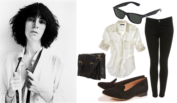 Outfit inspired by Patti Smith