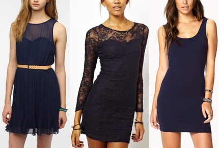 Navy dresses