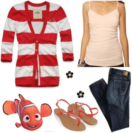 Fashion Outfit inspired by Nemo from Finding Nemo