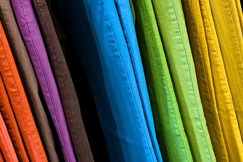 Neon jeans