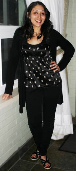 College fashionista Heather at Northern Arizona University
