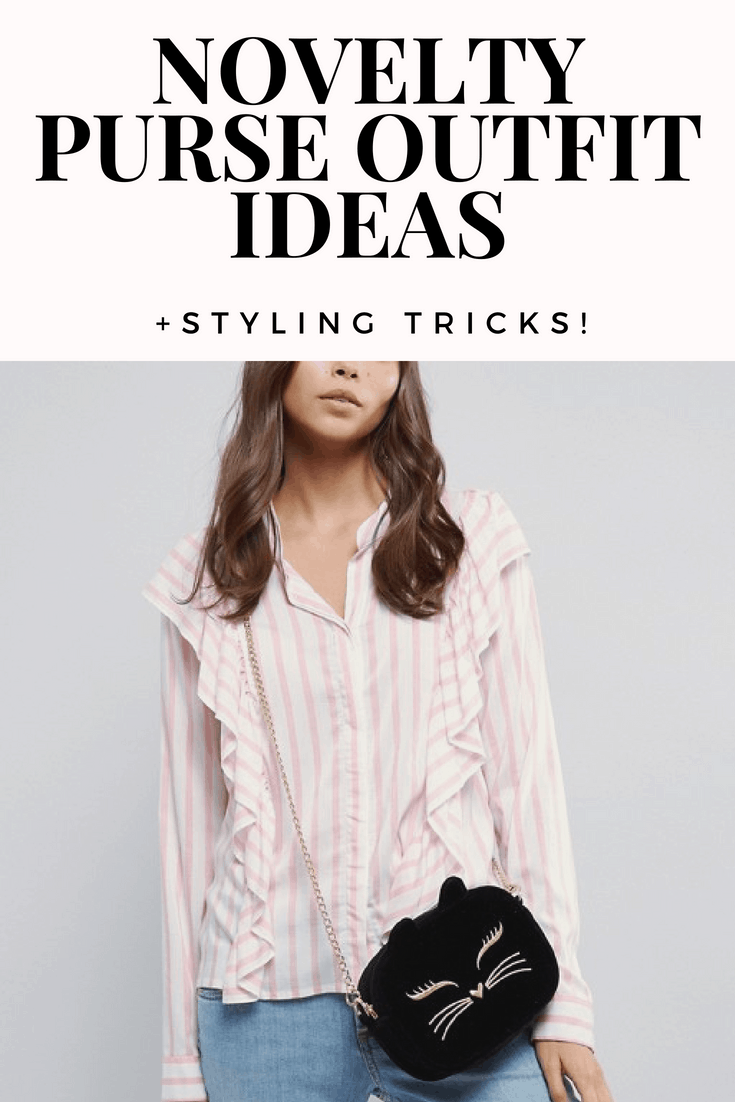 Novelty purse outfits and styling tricks