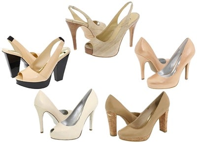 Nude Pumps