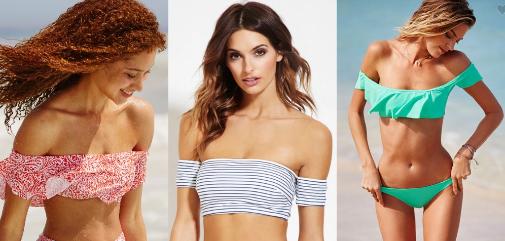 Off-the-shoulder-bikini