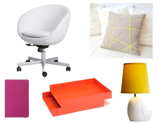 Jonathan Adler inspired office