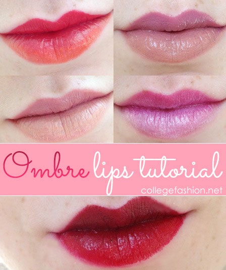 Ombre lips tutorial