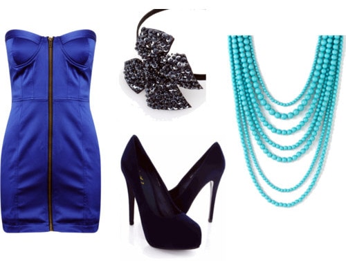Blue outfit