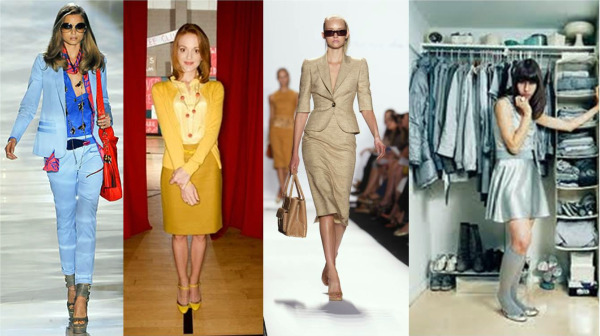 Monochromatic outfits