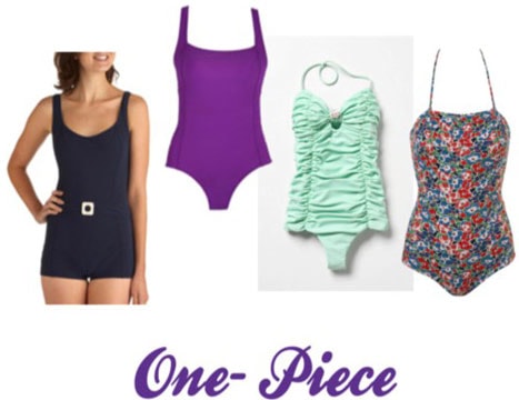 One-Piece bathing suits