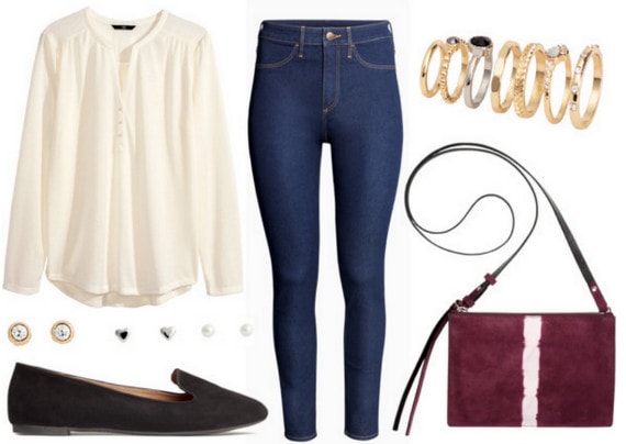 one stop shopping h&m outfit 1