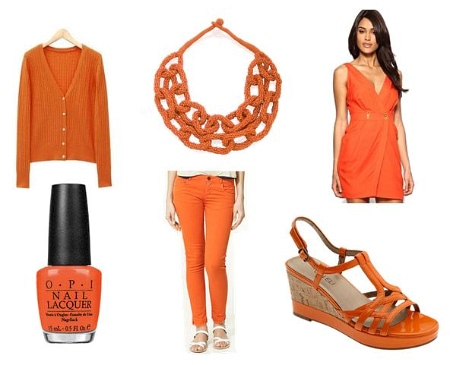 Orange Clothing and Accessories
