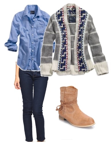 Outfits Under $100: Winter Vacay - After the Slopes