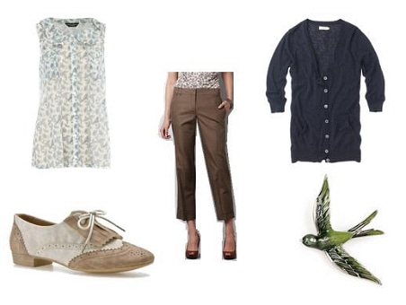 Outfit Inspired by Elizabeth Olsen's Menswear-Inspired Look