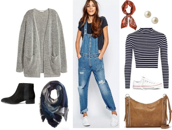 Overalls outfit