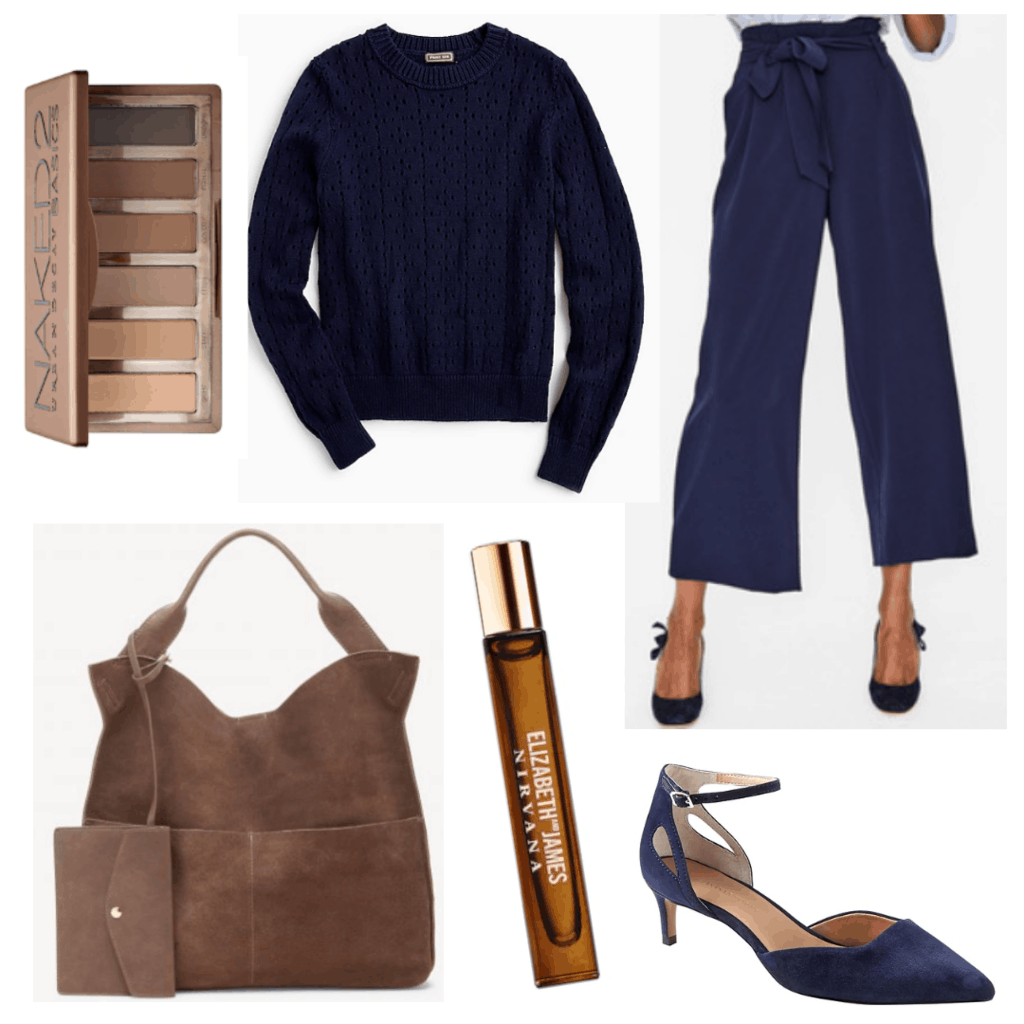 College Fashion - Fall Trends for Work 2018 - Oversize Bag / Navy Monochromatic