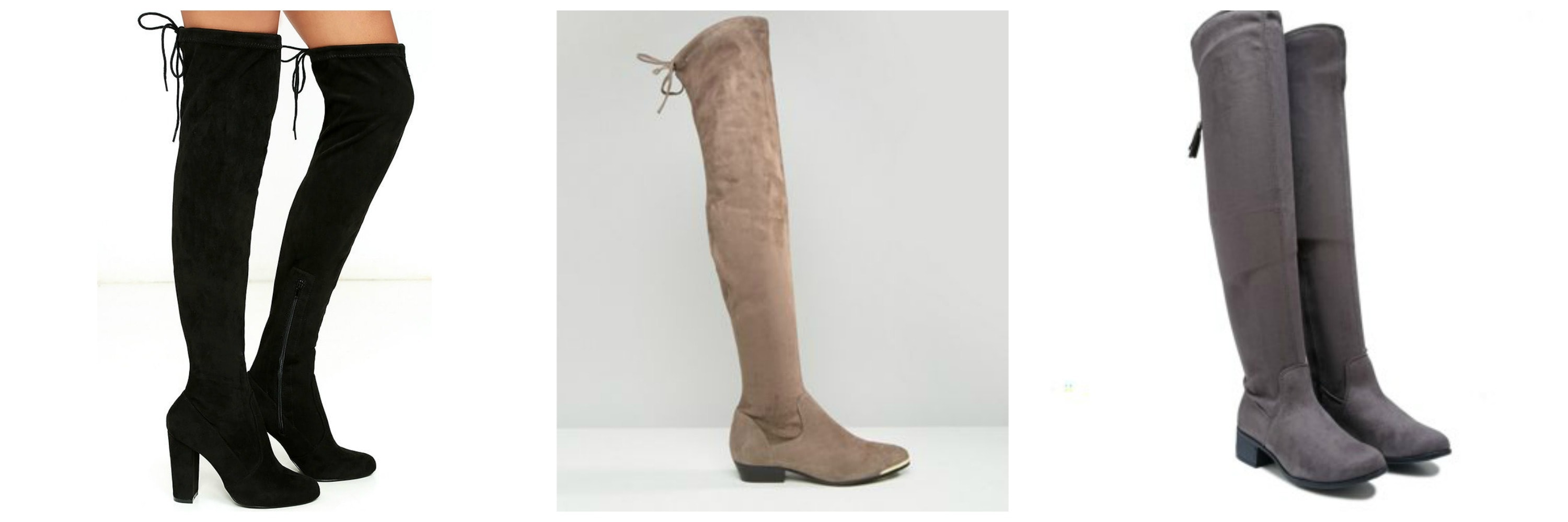 class to night out: over-the-knee boots college