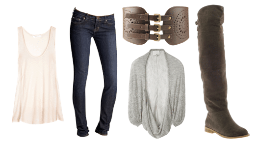 How to wear over the knee boots