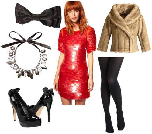 How to wear a pailette dress