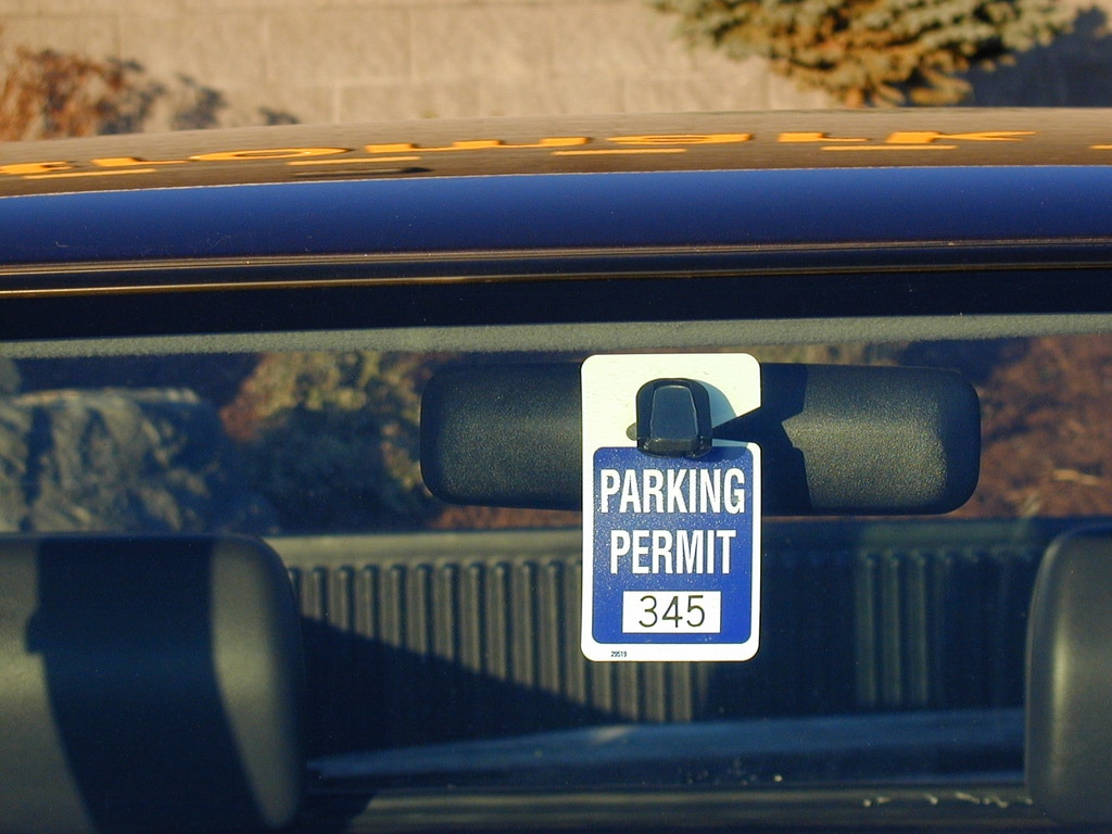 parking pass permit