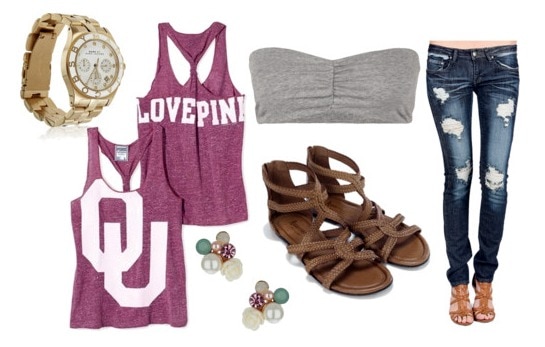 How to wear a party tank - outfit 2