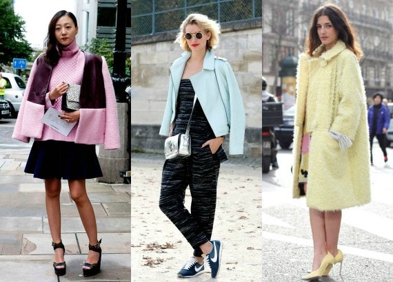 Pastel coats