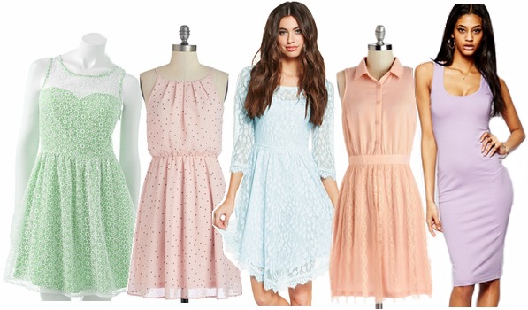Pastel dresses under $50