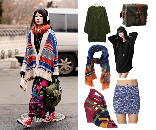 pattern outfit