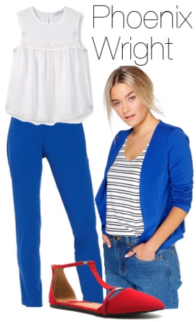 Phoenix Wright outfit from the video game