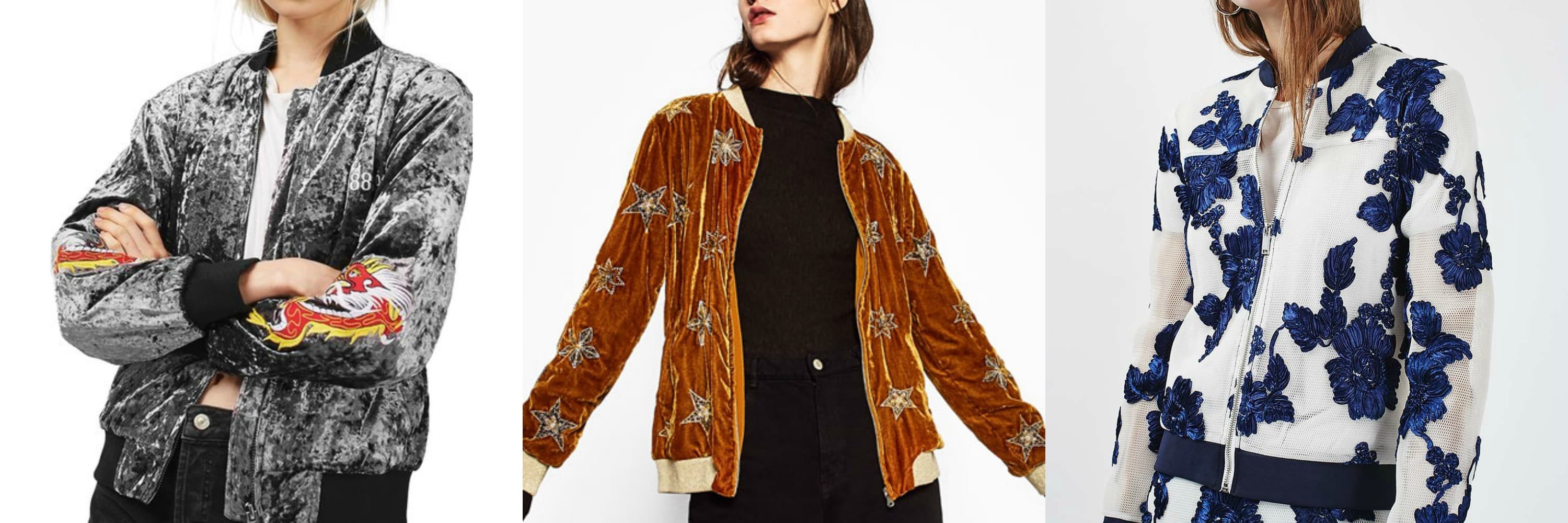 embellished jacket collage