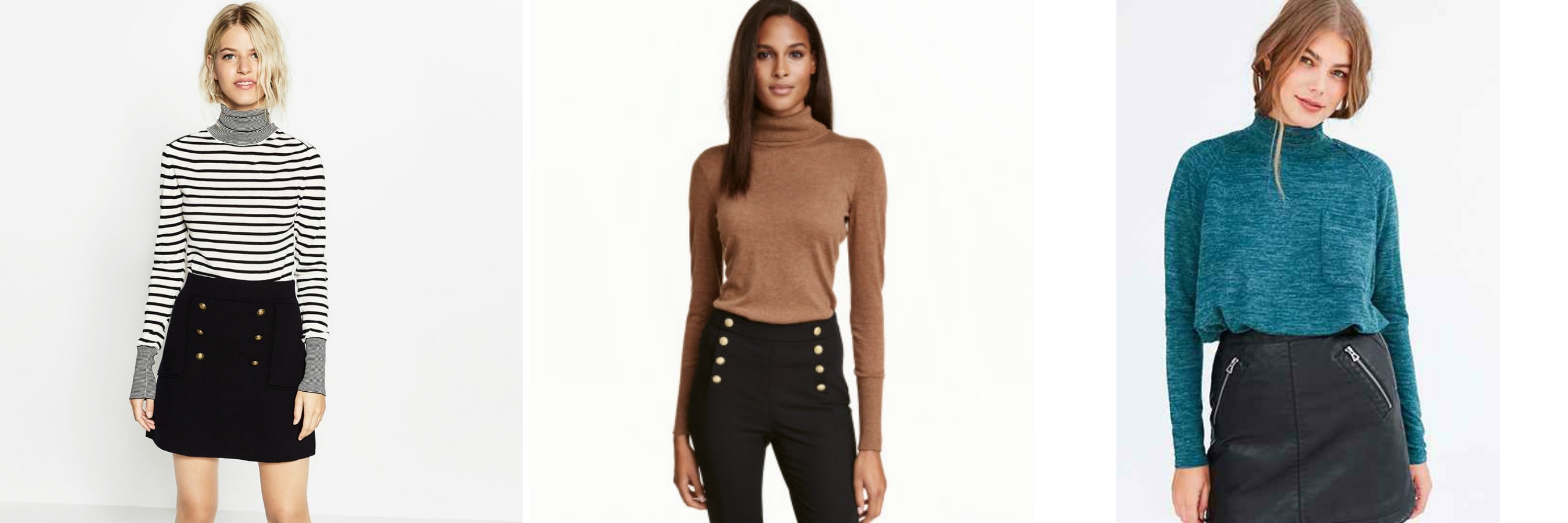 turtleneck collage