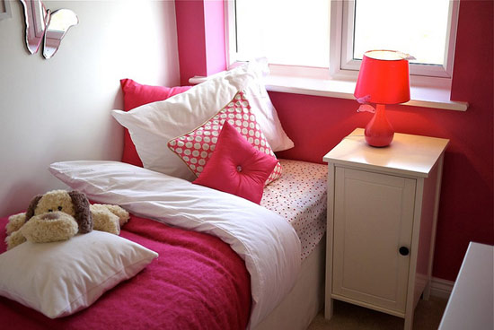 Pink bedroom