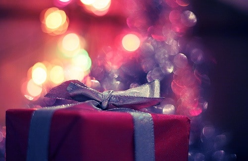 Pink Christmas Present