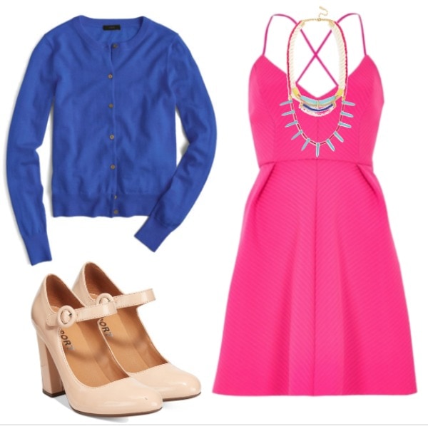 pink and blue outfit 1