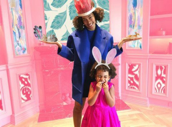 beyonce and blue