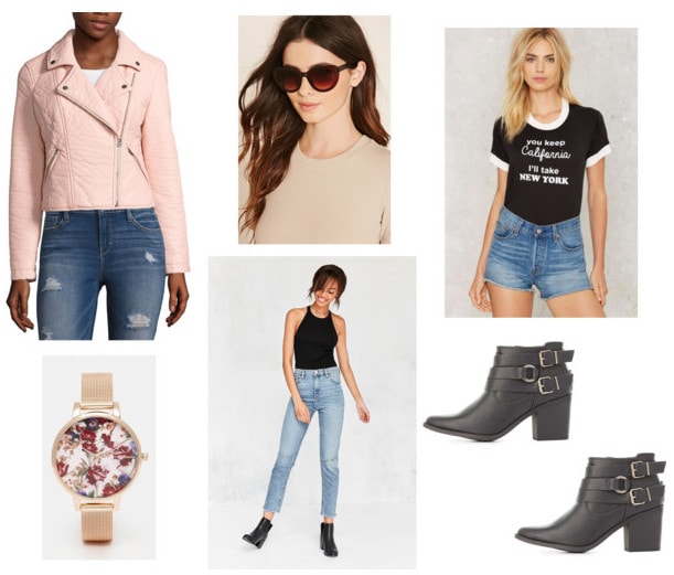 Class to Night Out: Pink Moto Jacket - College Fashion