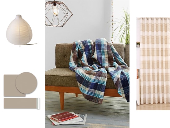 Plaid and stripes