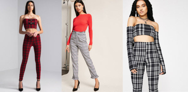 High Waist Plaid Pants Women Skinny Trousers Vintage Long Pants Elegant Slim  Ol Trousers Zipper Check Pencil Pants Pantalon D30 - Pants & Capris -  AliExpress