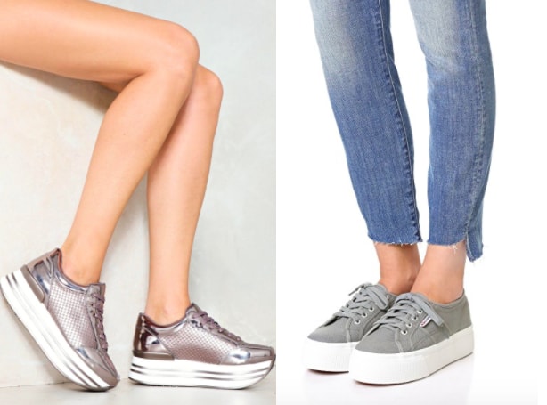 Platform Sneakers: Would You Wear Them?