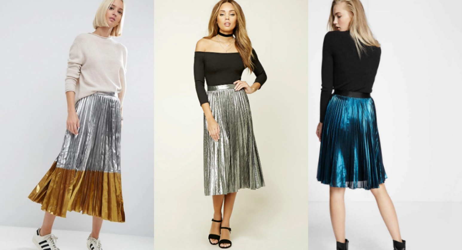 Pleated-Skirt