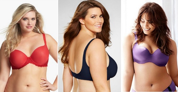 Plus size bras