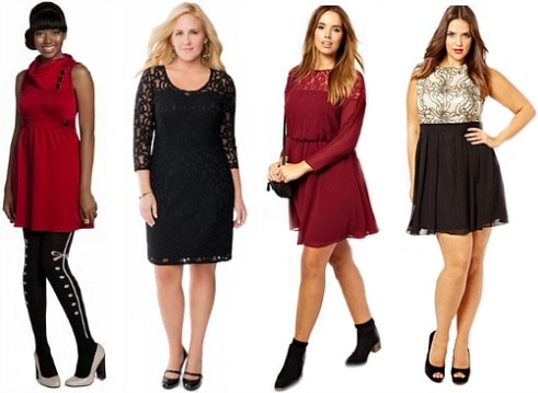 plus size dresses for holiday party